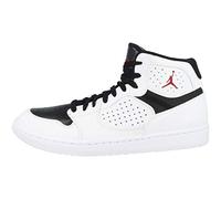 Nike Jordan Access, Men's Running shoe, White/Gym Red-Black, 10.5 UK (45.5 EU)
