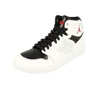 NIKE Jordan Access Men's Trainers Sneakers Basketball Fashion Shoes AR3762 (White/Black/University RED 101) UK8 (EU42.5)