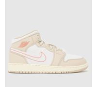 Nike Jordan Air Jordan 1 Mid SE Girls Youth Trainers UK 5 (EU 38)