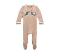 Nike Jordan Baby (0-9M) 23 Jersey Footed Overalls - Brown - Viscose 0-3M