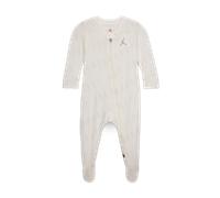 Nike Jordan Baby (0-9M) Bubble Footed Overalls - Grey - Viscose/Elastane 6-9M