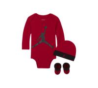 Nike Jordan Baby (6-12M) 3-Piece Set - Red - Cotton 6-12M