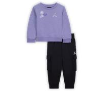 Nike Jordan Blue Jeans and Bling Baby (12-24M) 2-Piece Trouser Set - Black - Cotton 24M