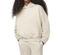 Nike Jordan Brooklyn Essentials Girl's Hooded Sweatshirt Beige Size XL (158-170 CM) Code 45D292-XAE, beige, 13-15 anni