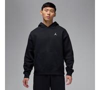 Nike Jordan Brooklyn Fleece Men's Oversized Pullover Hoodie - Black - Cotton/Polyester