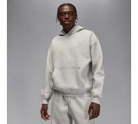 Nike Jordan Brooklyn Fleece Men's Oversized Pullover Hoodie - Grey - Cotton/Polyester XS
