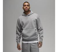 Nike Jordan Brooklyn Fleece Men's Printed Pullover Hoodie - Grey - Cotton/Polyester XL