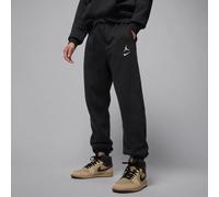 Nike Jordan Brooklyn Fleece Men's Trousers - Black - Cotton/Polyester L