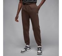 Nike Jordan Brooklyn Fleece Men's Trousers - Brown - Cotton/Polyester M