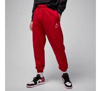 Nike Jordan Brooklyn Fleece Men's Trousers - Red - Cotton/Polyester L