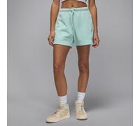 Nike Jordan Brooklyn Fleece Women's Shorts - Green - Cotton/Polyester XL (UK 20-22)