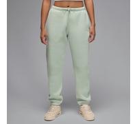 Nike Jordan Brooklyn Fleece Women's Trousers - Green - Cotton/Polyester L (UK 16-18)