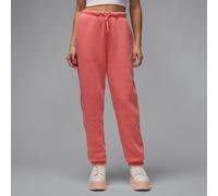 Nike Jordan Brooklyn Fleece Women's Trousers - Pink - Cotton/Polyester S (UK 8-10)