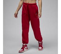 Nike Jordan Brooklyn Fleece Women's Trousers - Red - Cotton/Polyester XXL (UK 24-26)
