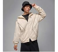 NIKE JORDAN BROOKLYN HOODED DRAFT JACKET SIZE L (HV0554 104) LIGHT OREWOOD