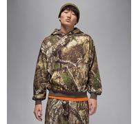 Nike Jordan Brooklyn Men's Fleece Realtree Pullover Hoodie - Green - Cotton