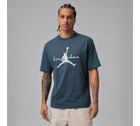Nike Jordan Brooklyn Men's Graphic T-Shirt - Blue - Cotton XXL
