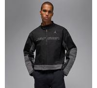 Nike Jordan Brooklyn Men's Motorsport Jacket - Black - Cotton XXL