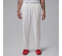 Nike Jordan Brooklyn Men's Tricot Tracksuit Bottoms - White - Polyester 3XL