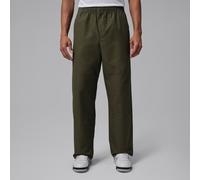 Nike Jordan Brooklyn Men's Woven Trousers - Green - Cotton M