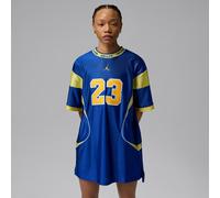 Nike Jordan Brooklyn Women's Brazil T-Shirt Dress - Blue - Polyester