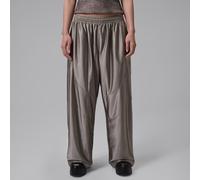 Nike Jordan Brooklyn Women's DuraSheen Tracksuit Bottoms - Grey XS (UK 4-6)