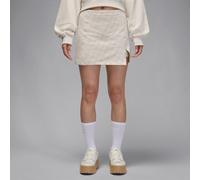 Nike Jordan Brooklyn Women's Knit Skort Set - Brown - Cotton/Polyester/Elastane M (UK 12-14)