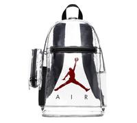 Nike Jordan Clear Backpack With Matching Accessory Case 2pc 2 Piece Set 3 Pocket