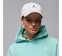 Nike Jordan Club Unstructured Curved-Bill Hat - White - Cotton S/M