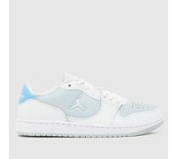 Nike Jordan Court Connect Low Trainers in White & Blue UK 5 (EU 38½)