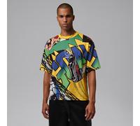 Nike Jordan Essentials Men's Boxy T-Shirt - Yellow - Cotton