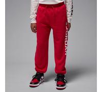 Nike Jordan Essentials Older Kids' Fleece Baseline Trousers - Red - Cotton L
