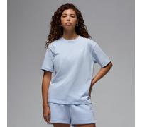 Nike Jordan Essentials Women's Top - Blue - Cotton XL (UK 20-22)