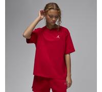 Nike Jordan Essentials Women's Top - Red - Cotton XS (UK 4-6)