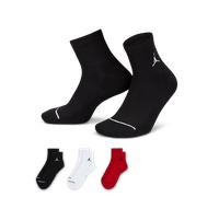 Nike Jordan Everyday Ankle Socks (3 Pairs) - Black