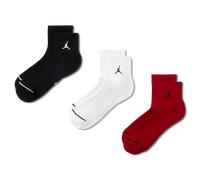 Nike Jordan Everyday Ankle Socks (3 Pairs) - Black