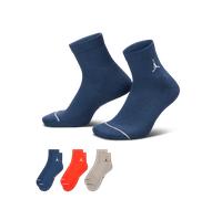 Nike Jordan Everyday Ankle Socks (3 Pairs) - Multi-Colour 11-14.5