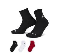 Nike Jordan Everyday Ankle Socks (3 Pairs) - Multi-Colour 5-8