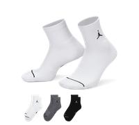 Nike Jordan Everyday Ankle Socks (3 Pairs) - Multi-Colour 8-11
