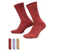 Nike Jordan Everyday Crew Socks (3 pairs) - Multi-Colour 5-8