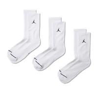 Jordan Everyday Crew Socks (3 pairs) - White - Polyester 5-8