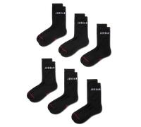 Nike Jordan Everyday Crew Socks (6 Pairs) - Black