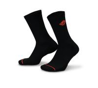 Nike Jordan Everyday Cushioned Crew Socks (1 Pair) - Black
