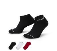 Nike Jordan Everyday No-Show Socks (3 Pairs) - Multi-Colour 2-5