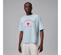 Nike Jordan Flight Essentials Men's Boxy Graphic T-Shirt - Blue - Cotton XS