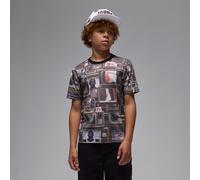 Nike Jordan Flight Essentials Older Kids' Boxed Logo 3.0 T-Shirt - Black - Cotton S