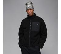 Nike Jordan Flight Men's High-Pile Shearling Jacket - Black - Polyester XS