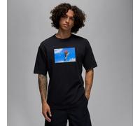 Nike Jordan Flight Men's Mountainside T-Shirt - Black - Cotton M Tall