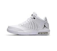 NIKE Air Jordan Flight Origin 4 Mens Basketball Trainers 921196 Sneakers Shoes (UK 10 US 11 EU 45, White Black 100)