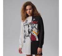 Nike Jordan Flight Women's Graphic Dress - White - Cotton L (UK 16-18)